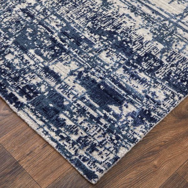 Eastfield Casual Blue Ivory Area Rug, image 4