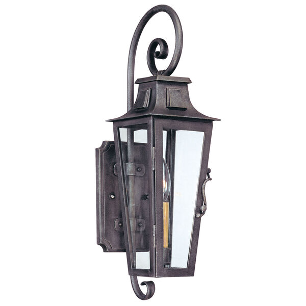 Aged Pewter French Quarter Small One-Light Wall Mount, image 1