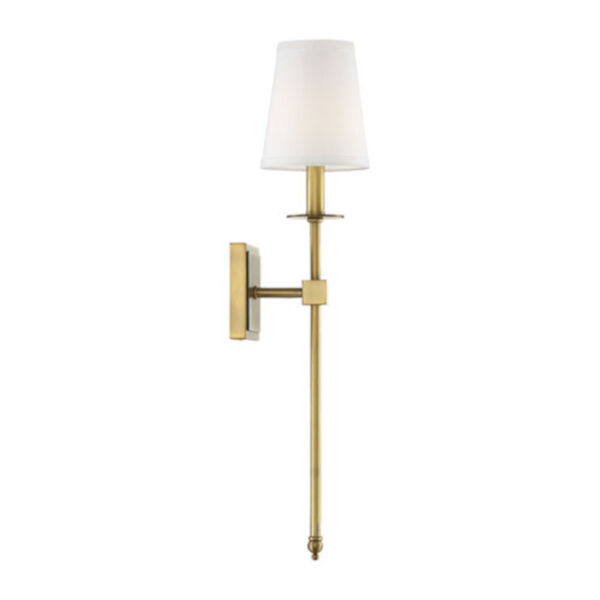 Linden Polished Brass Five-Inch One-Light Wall Sconce, image 4