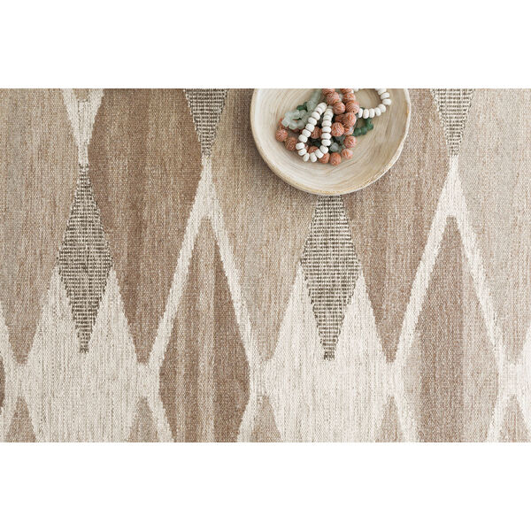 Evelina Taupe and Bark Rectangular: 9 Ft. 3 In. x 13 Ft. Rug, image 3