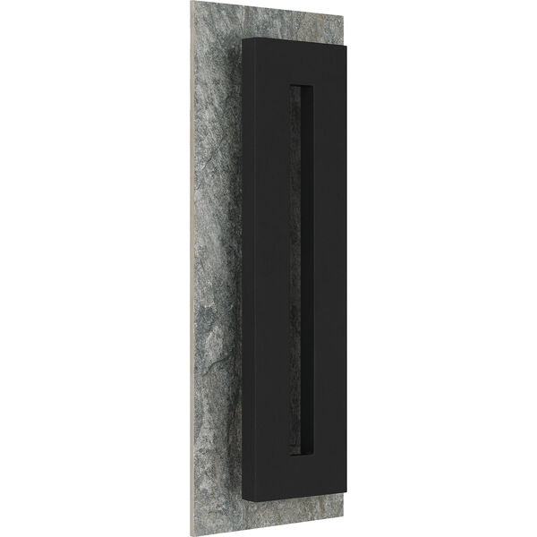 Tate Earth Black 22-Inch LED Outdoor Wall Mount, image 2