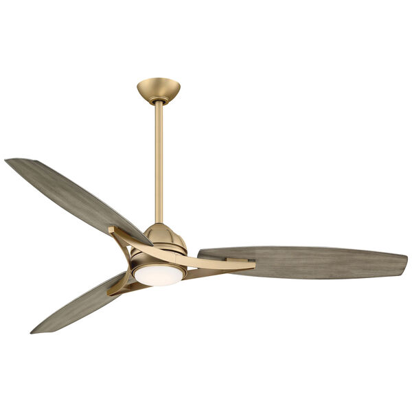 Molino Soft Brass 65-Inch Smart LED Outdoor Ceiling Fan, image 1