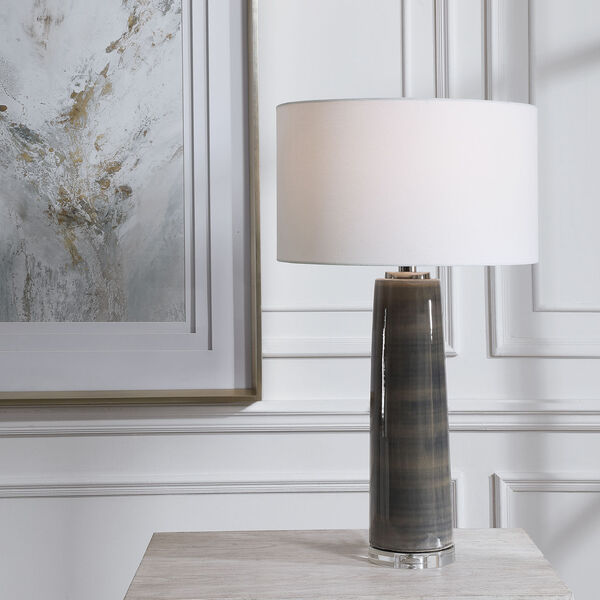 Seurat Charcoal Gray One-Light Table Lamp, image 2