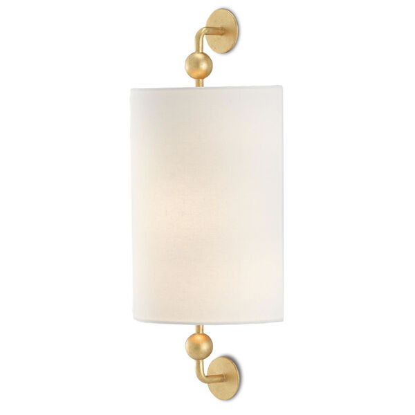 Tavey Contemporary Gold One-Light Wall Sconce, image 1