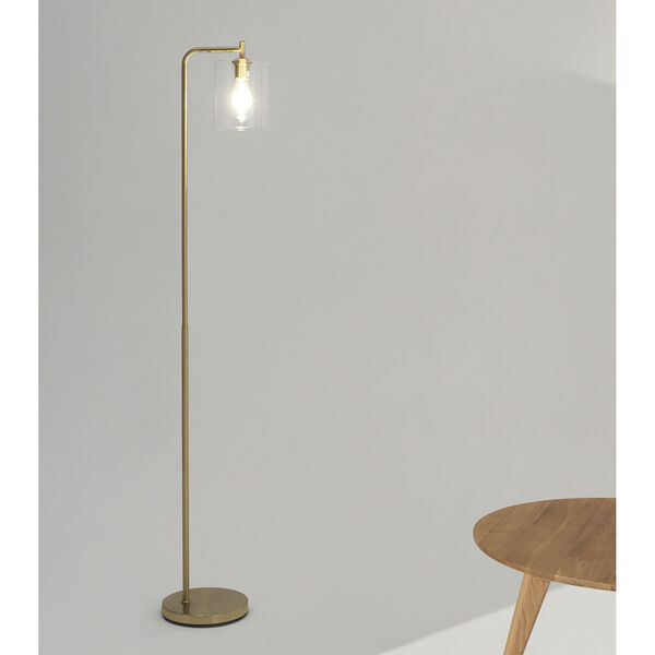 Elizabeth Brass LED Floor Lamp, image 5