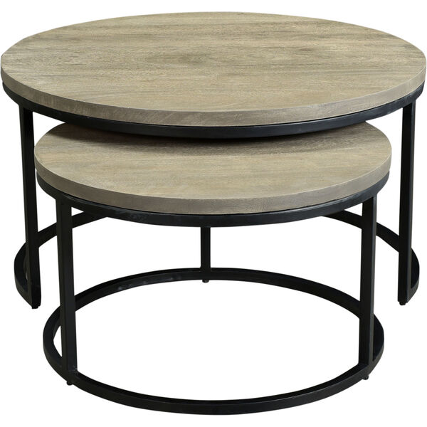 Drey Round Nesting Coffee Tables Set Of 2, image 2
