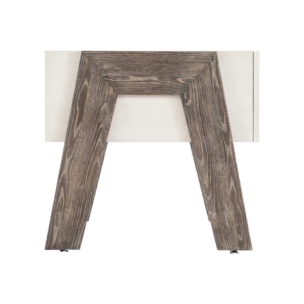 Kingsdale White and Oak Side Table, image 5