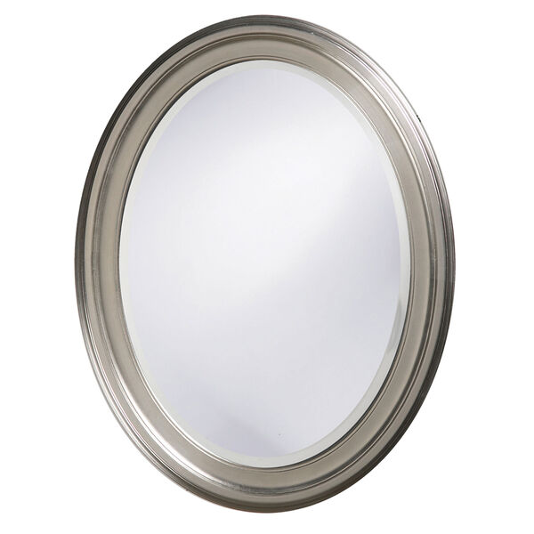 George Nickel Oval Mirror, image 1