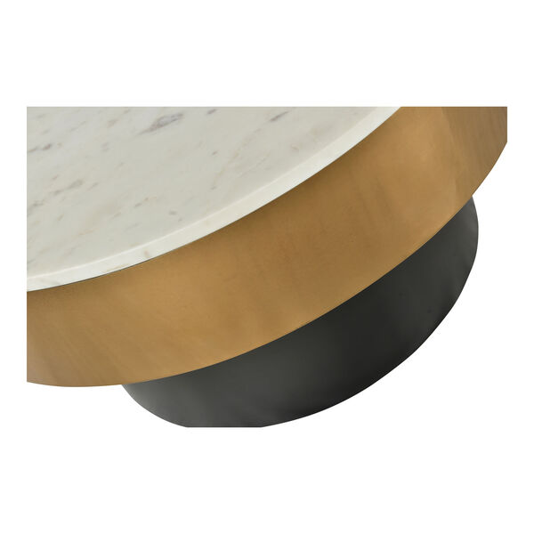 Gold and Black Dado Coffee Table, image 3