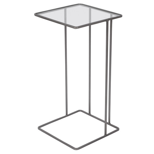 Cadmus Soft Pewter Accent Table, image 1