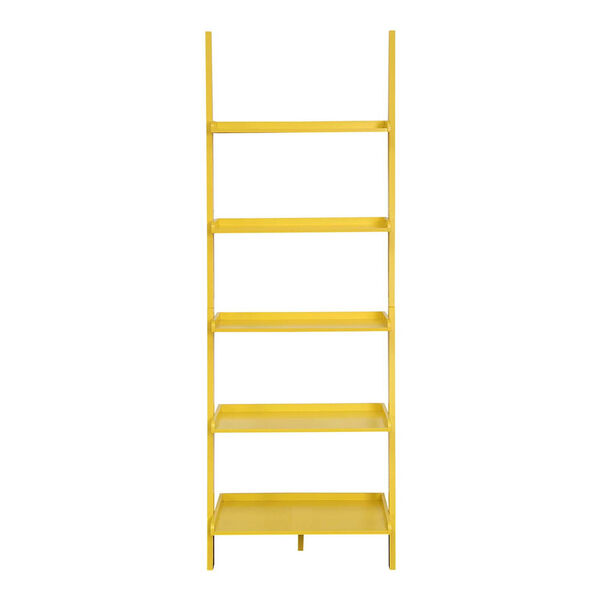 American Heritage Yellow Bookshelf Ladder, image 4