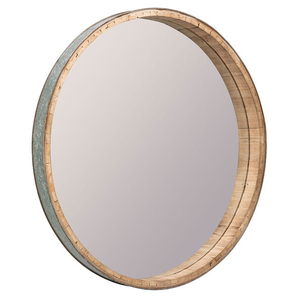 Beckett Reclaimed Wood Mirror, image 3