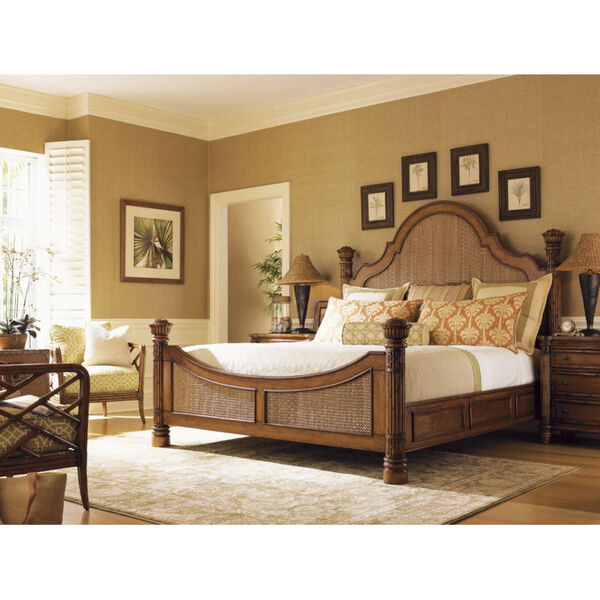 Island Estate Light Tan Round Hill Queen Bed, image 2