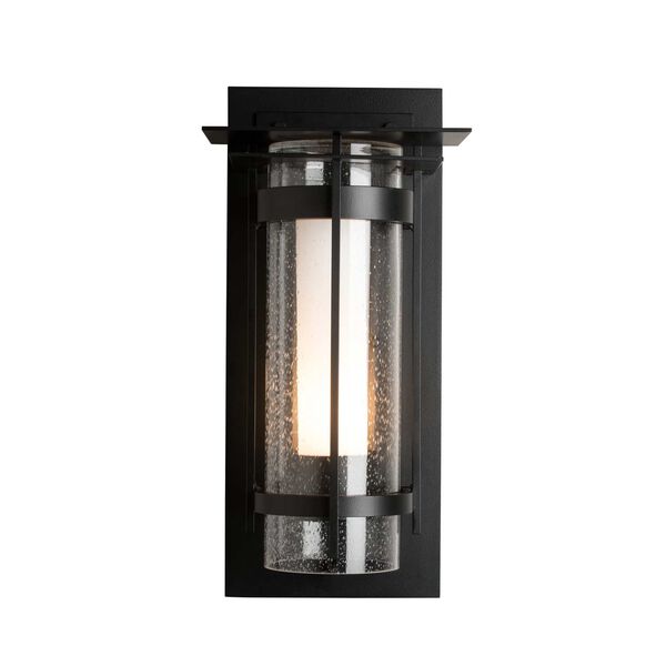 Banded Black One-Light Outdoor Sconce, image 2