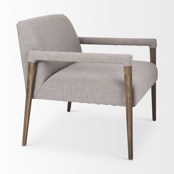 Palisades Gray and Brown Accent Chair, image 5