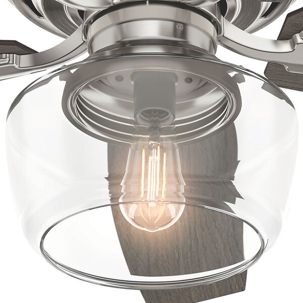 Bennett Brushed Nickel 52-Inch One-Light LED Ceiling Fan, image 3