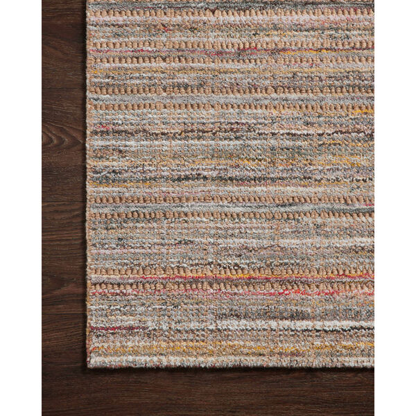 Jamie Natural and Multicolor Rectangular Area Rug, image 2