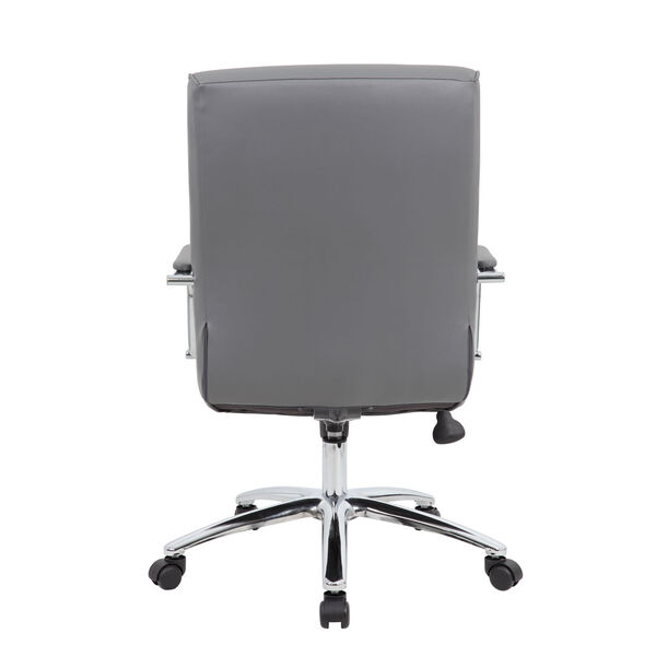 Boss 30-Inch Grey Executive Conference Chair, image 5
