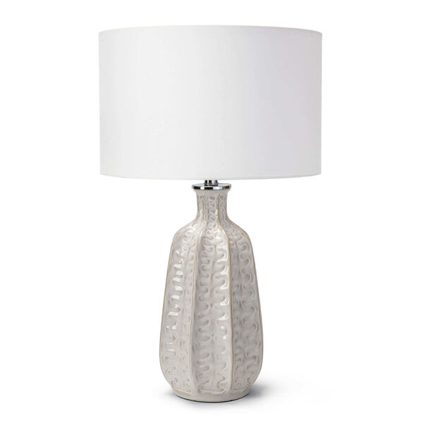 Coastal Living Antigua Ivory One-Light Ceramic Table Lamp, image 1