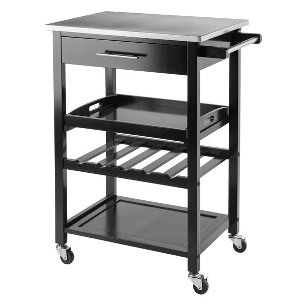 Anthony Kitchen Cart Stainless Steel, image 1