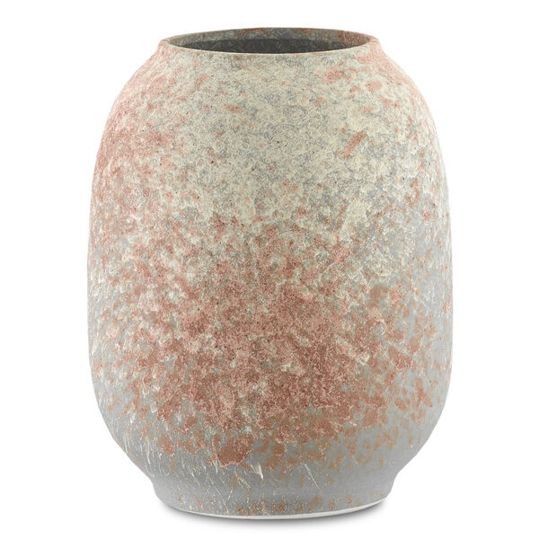 Sunset Gray and Coral Small Vase, image 1