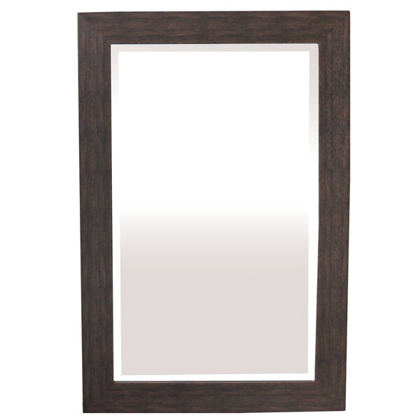 Espresso 36-Inch Tall Framed Mirror, image 1