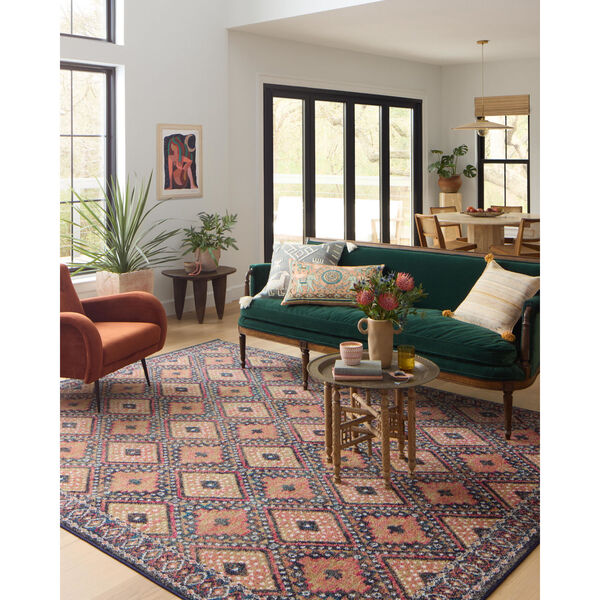 Eila Sunset and Multicolor Area Rug, image 2
