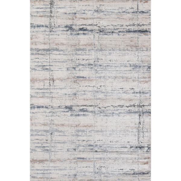 Dalston Gray Marble Rectangular: 5 Ft. 3 In. x 7 Ft. 6 In. Rug, image 1