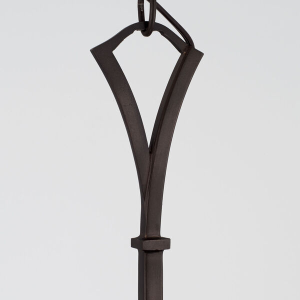 Jaymes Old Bronze Eight-Light Chandelier, image 4