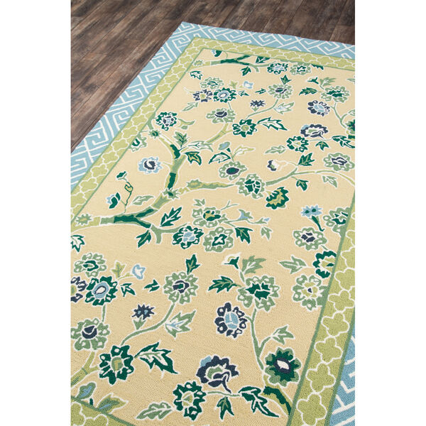 Under A Loggia Blossom Dearie Yellow Rectangular: 8 Ft. x 10 Ft. Rug, image 3