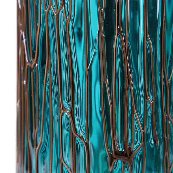 Almanzora Teal 5-Inch Candle Holder, image 3