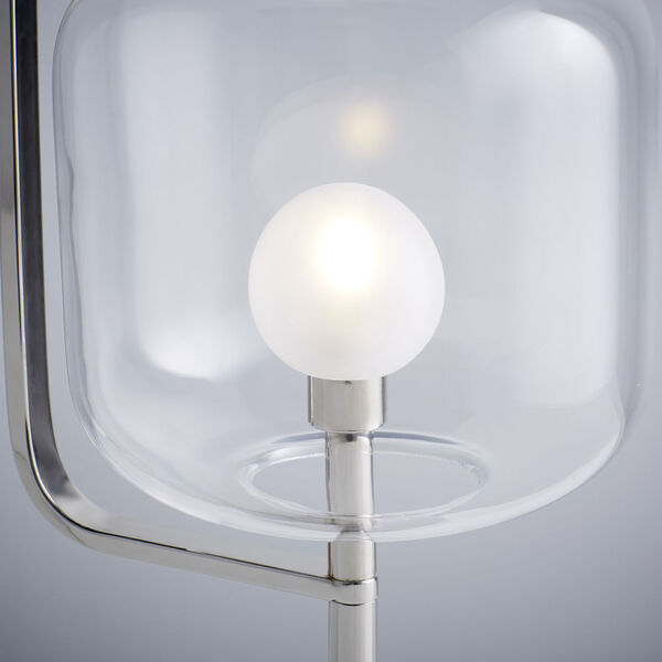 Polished Nickel Isotope Table Lamp, image 2