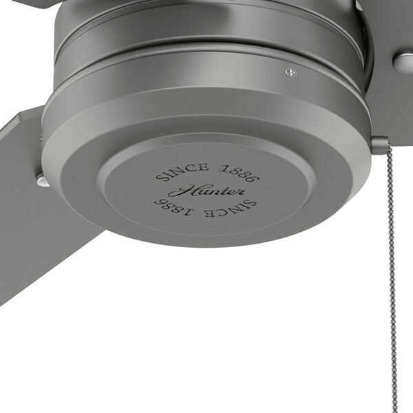 Cassius Matte Silver 44-Inch Outdoor Ceiling Fan, image 7