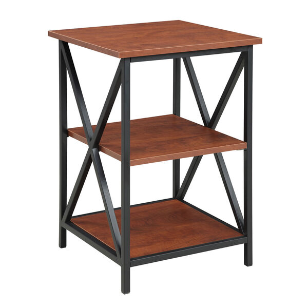 Tucson Cherry 3 Tier End Table, image 1