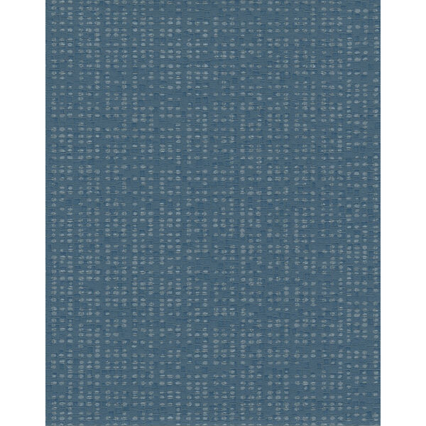 Design Digest Navy Spot Check Wallpaper - SAMPLE SWATCH ONLY, image 1