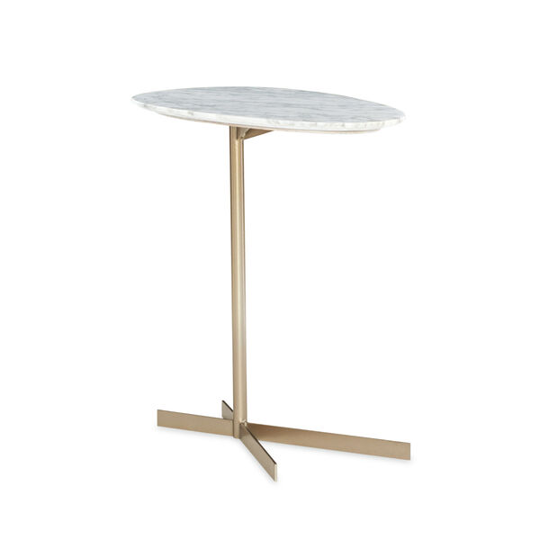 Modern Edge Gold End Table, image 2