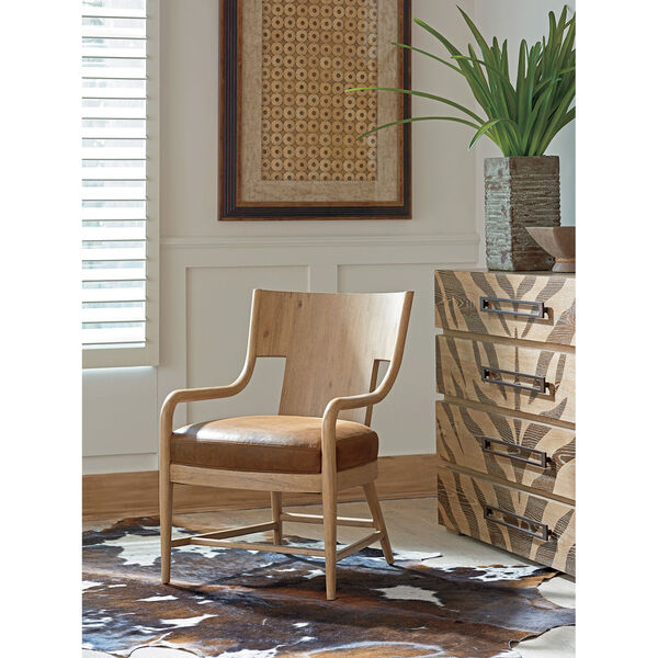 Los Altos Brown Radford Leather Chair, image 2