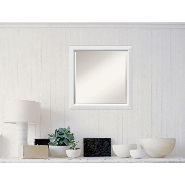 Blanco White, 23 x 23 In. Framed Mirror, image 4