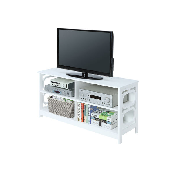 Omega White TV Stand, image 3