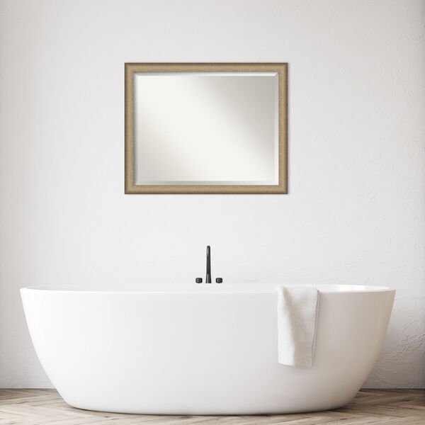 Elegant Bronze 31W X 25H-Inch Bathroom Vanity Wall Mirror, image 3