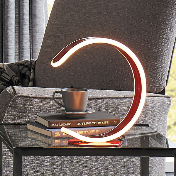 Luma Red LED Table Lamp, image 2