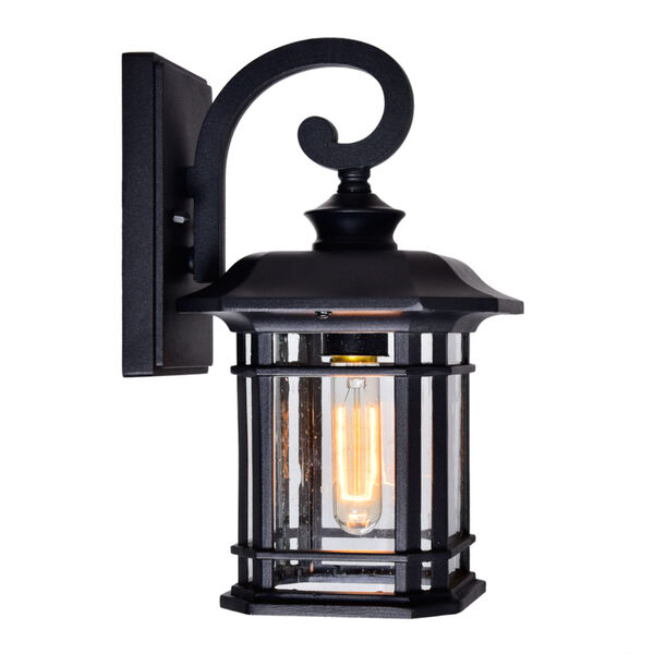 Blackburn Black 13-Inch One-Light Outdoor Wall Sconce, image 1