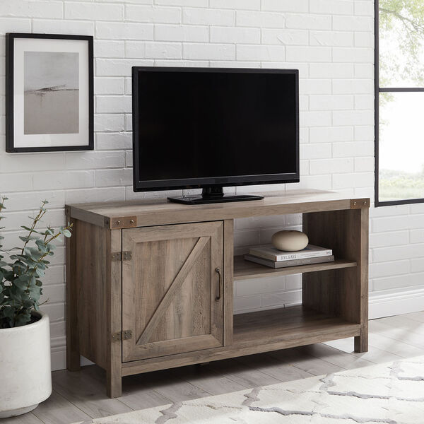 Grey TV Stand, image 5