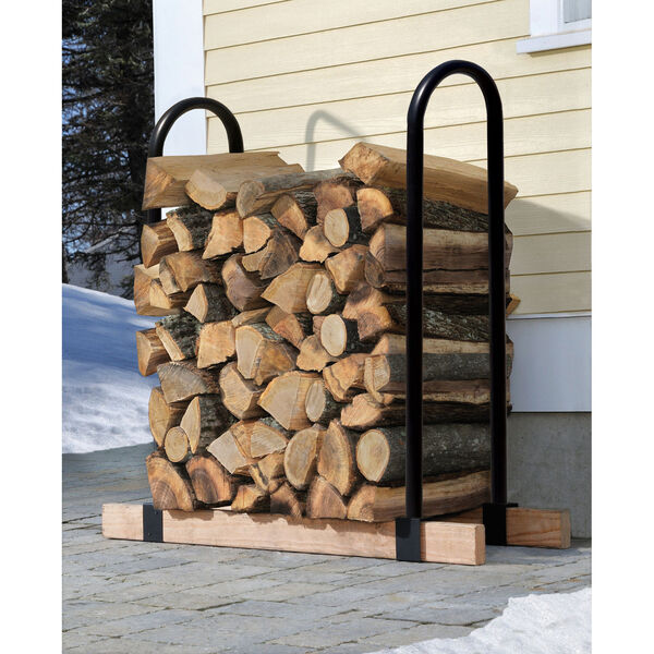 Black LumberRack Firewood Adjustable Brackets, image 2