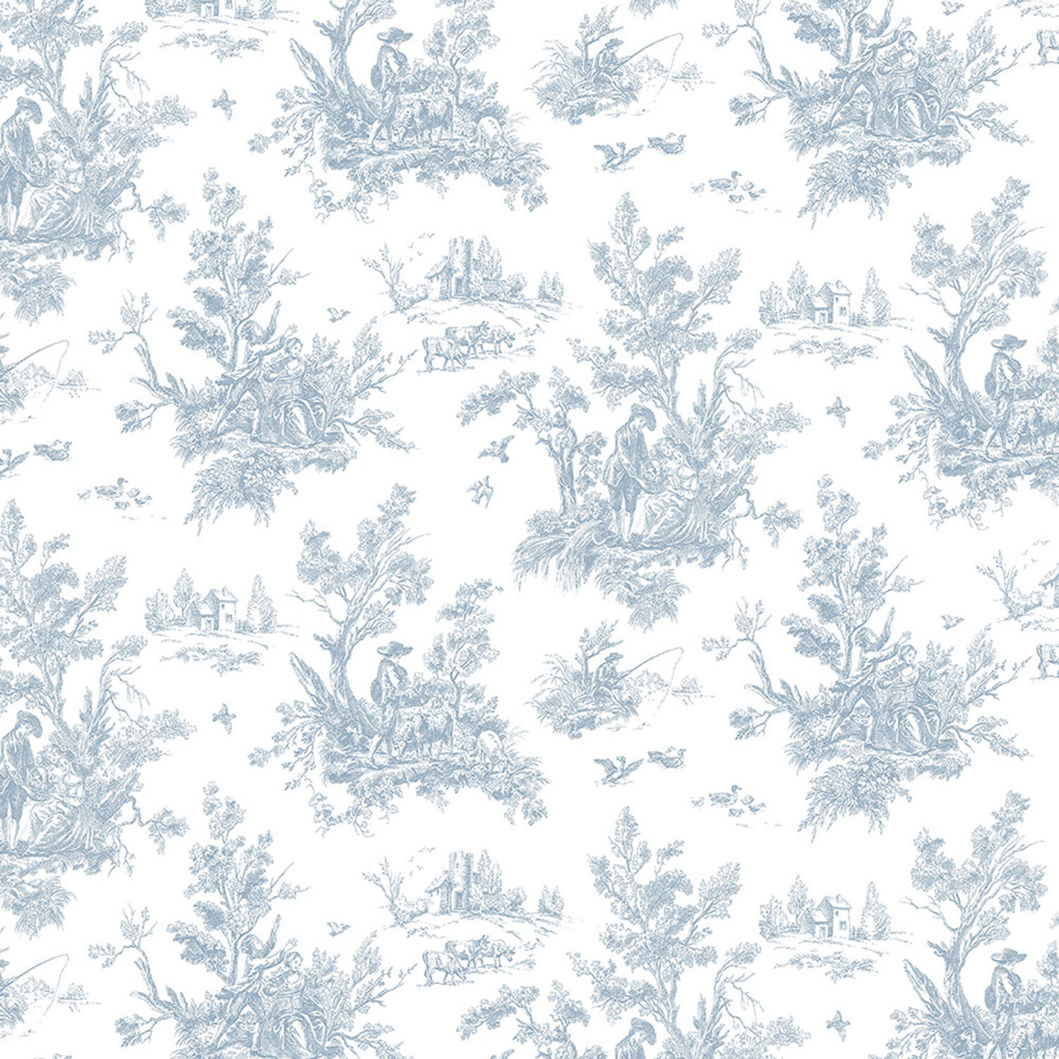 York Wallcoverings HO3361 Deep Sea Toile Wallpaper Tailored Collection  Blue  Amazonin Home Improvement