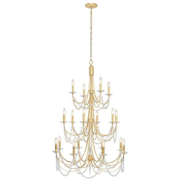 Brentwood French Gold 18-Light Chandelier, image 2