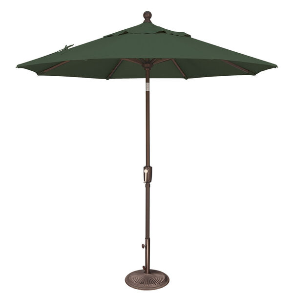Catalina 7 Foot Octagon Market Umbrella in Forest Green, image 1