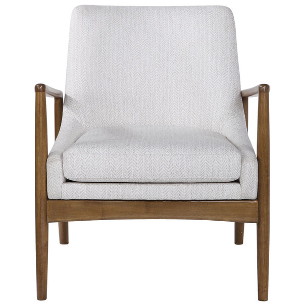 Bev White 27-Inch Arm Chair, image 1