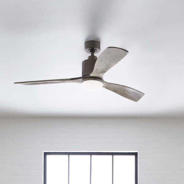 Ridley II Antique Pewter LED Ceiling Fan, image 4
