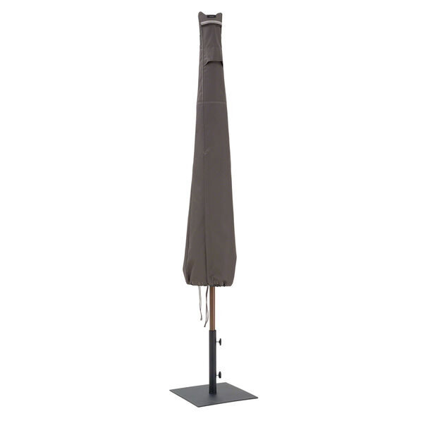 Maple Taupe One-Size Patio Umbrella Cover, image 1